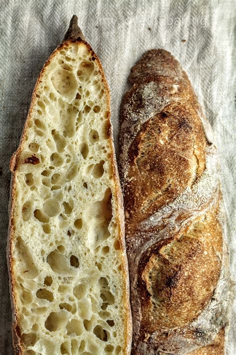 part baked sourdough baguettes.